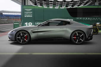 Aston Martin Vantage Left Side View Aston Martin Vantage Left Side View