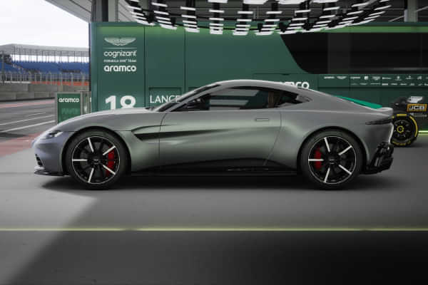 Aston Martin Vantage Left Side View Aston Martin Vantage Left Side View