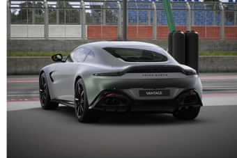 Aston Martin Vantage Left Rear Three Quarter Aston Martin Vantage Left Rear Three Quarter
