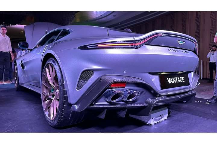 Aston Martin Vantage Cornering Shot