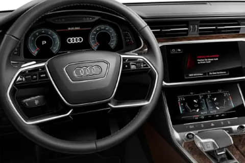 Audi A6 Technology with Matrix Steering Wheel