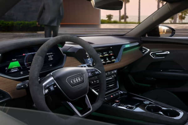 Audi E-Tron GT 2021-2025 Central Dashboard - Top Storage/Speaker