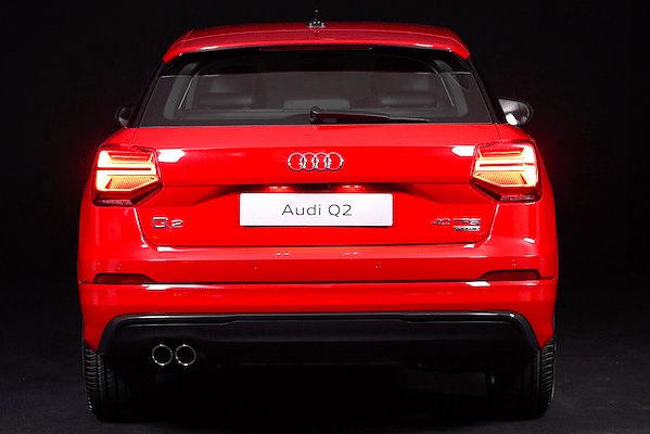 Audi Q2 2020-2023 Rear Bumper