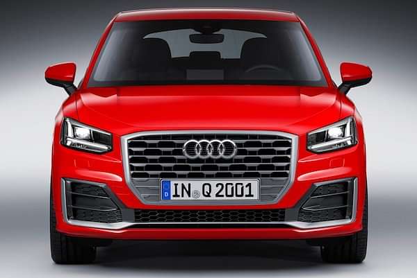 Audi Q2 2020-2023 Front Profile