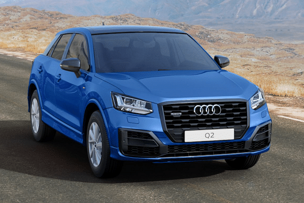 Audi Q2 2020-2023 Front Profile