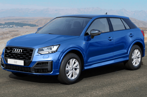 Audi Q2 2020-2023 Side Profile