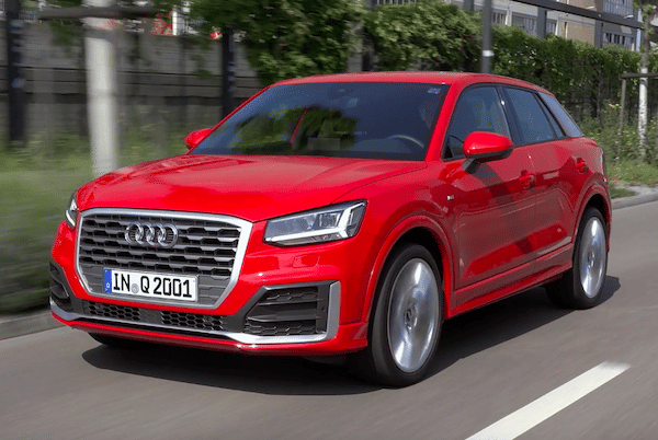 Audi Q2 2020-2023 Front Profile