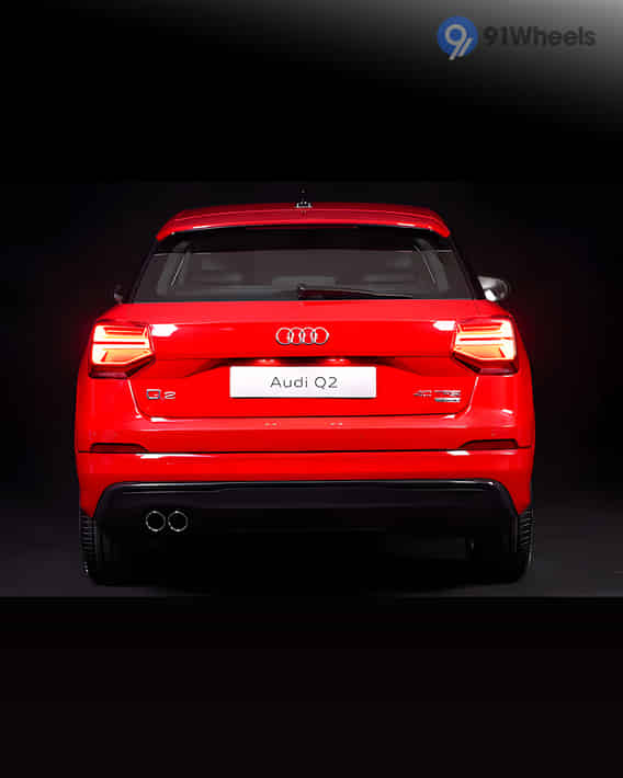 Audi Q2 2020-2023 Rear View