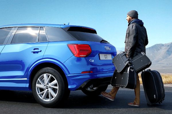 Audi Q2 2020-2023 Rear Profile