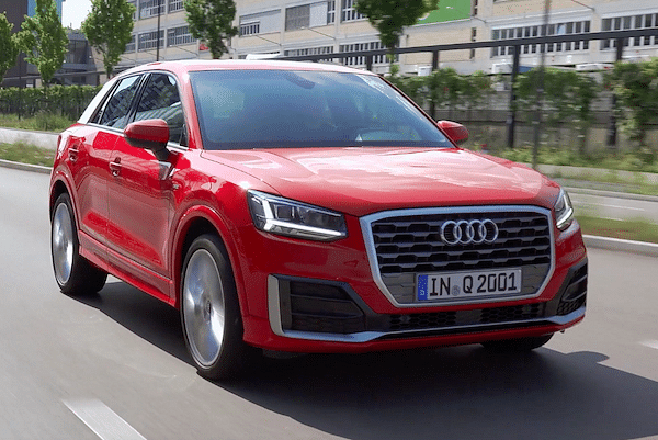 Audi Q2 2020-2023 Front Profile