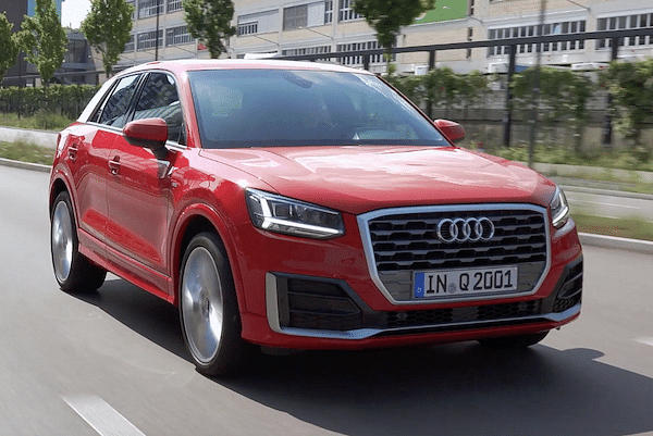 Audi Q2 2020-2023 Front Profile