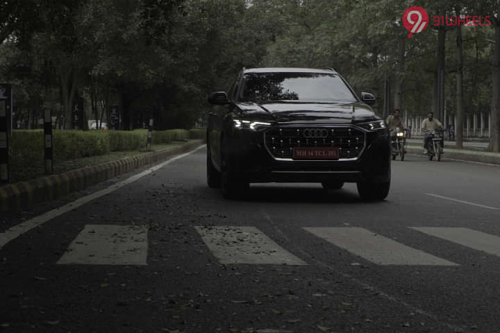 Audi Q8 Driving Shot