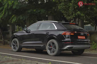 Audi Q8 Left Rear Three Quarter Audi Q8 Left Rear Three Quarter