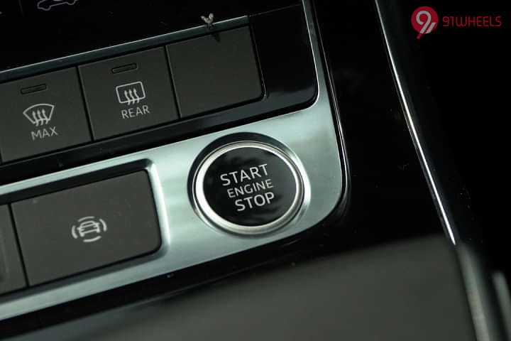 Audi Q8 Engine Start Button