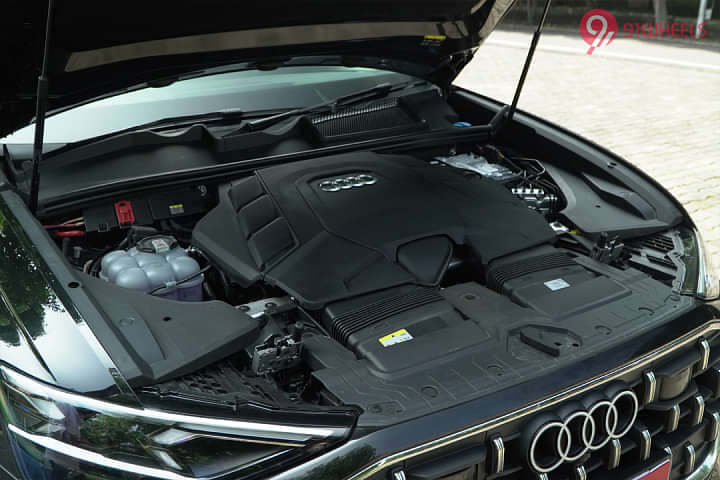 Audi Q8 Engine Shot