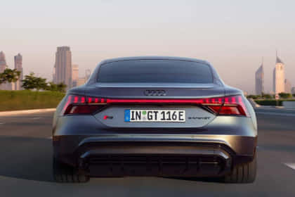 Audi RS E-Tron GT Rear View Audi RS E-Tron GT Rear View