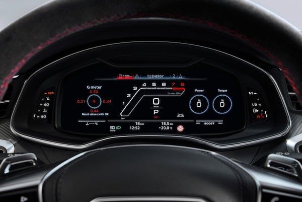 Audi RS7 Speedometer Console