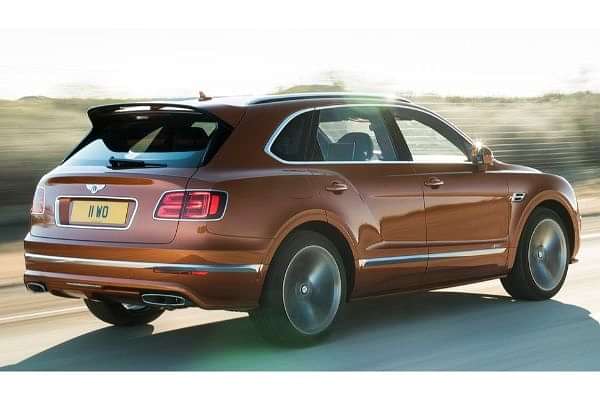 Bentley Bentayga Right Rear Three Quarter