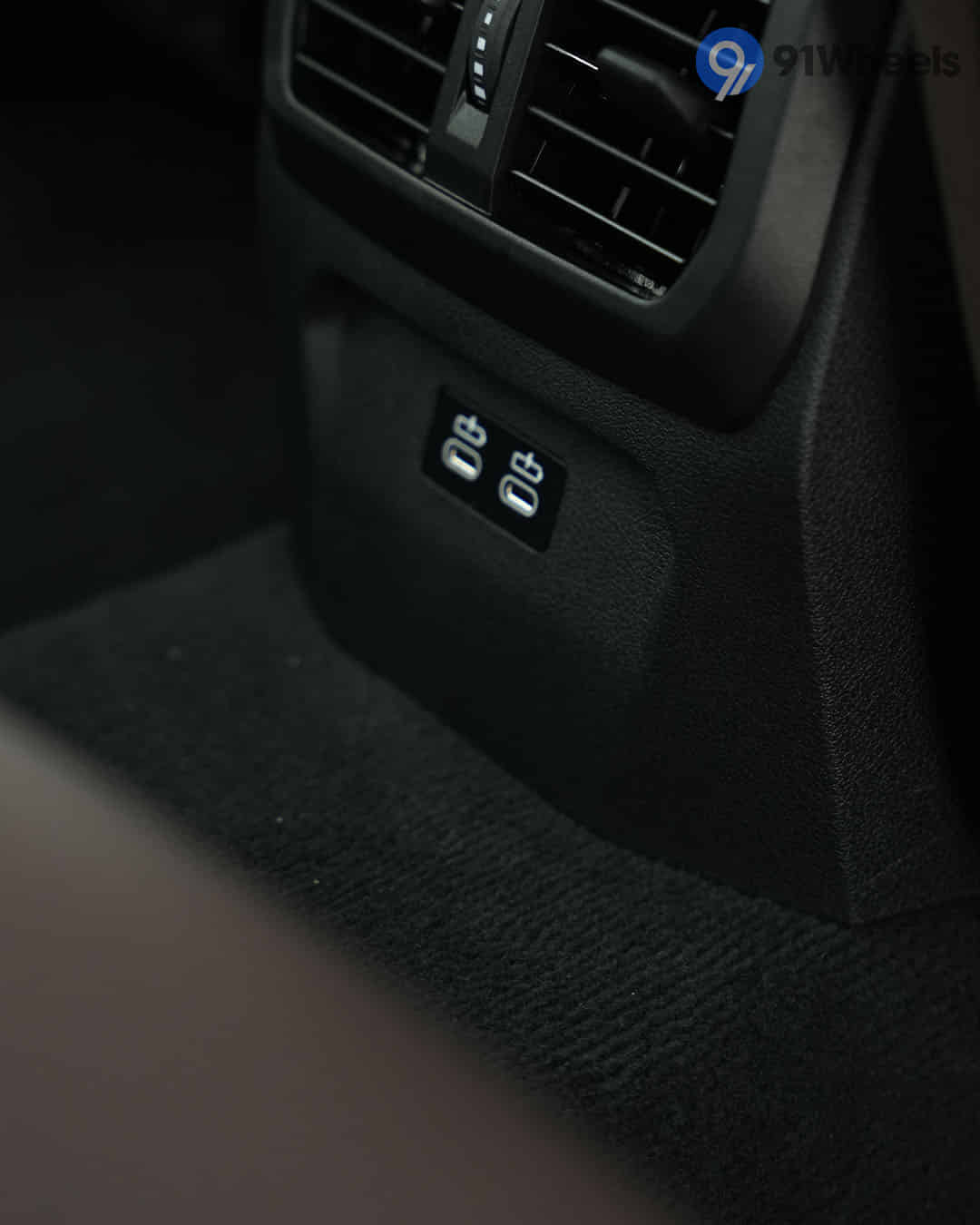 Rear Row Charging Point