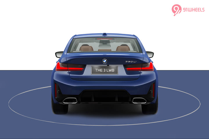 BMW 3 Series Gran Limousine Rear View