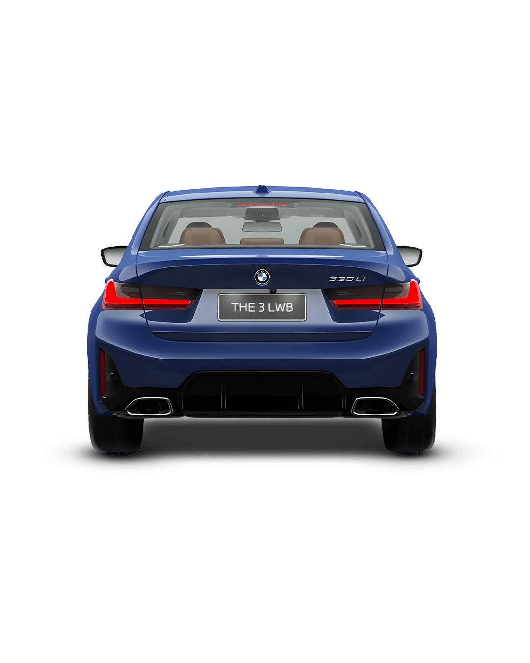 BMW 3-Series Rear View BMW 3-Series Rear View