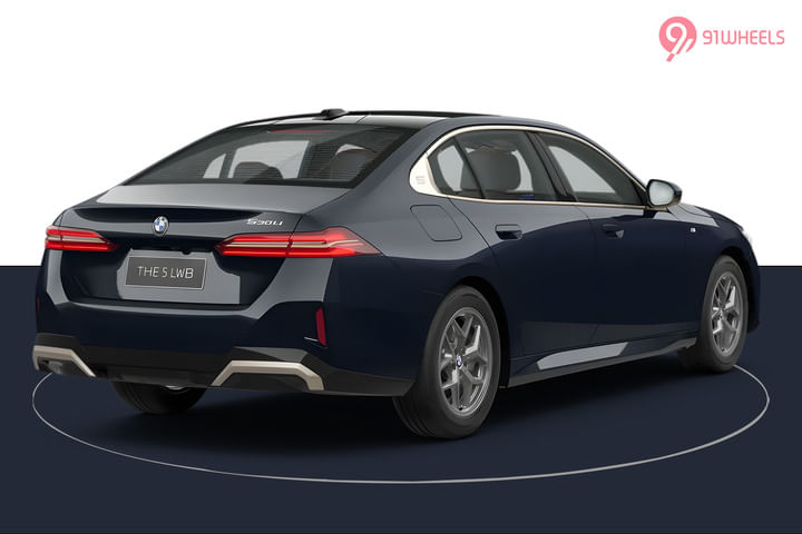 BMW 5-Series Right Rear Three Quarter