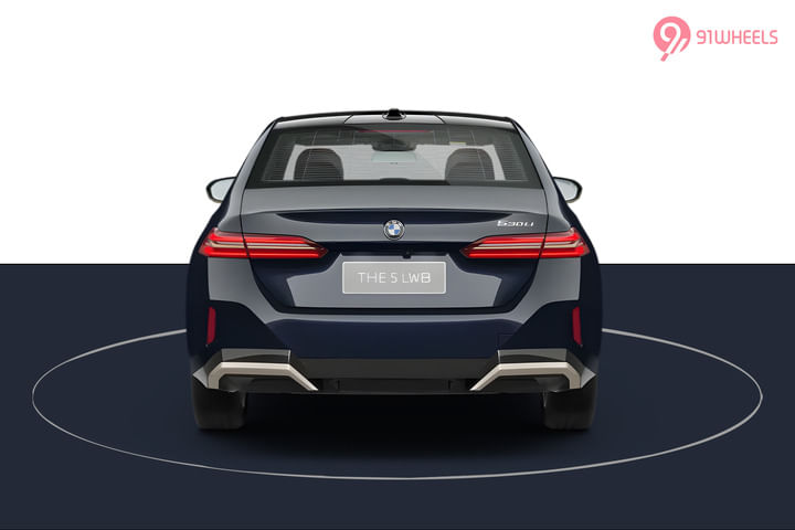 BMW 5-Series Rear View