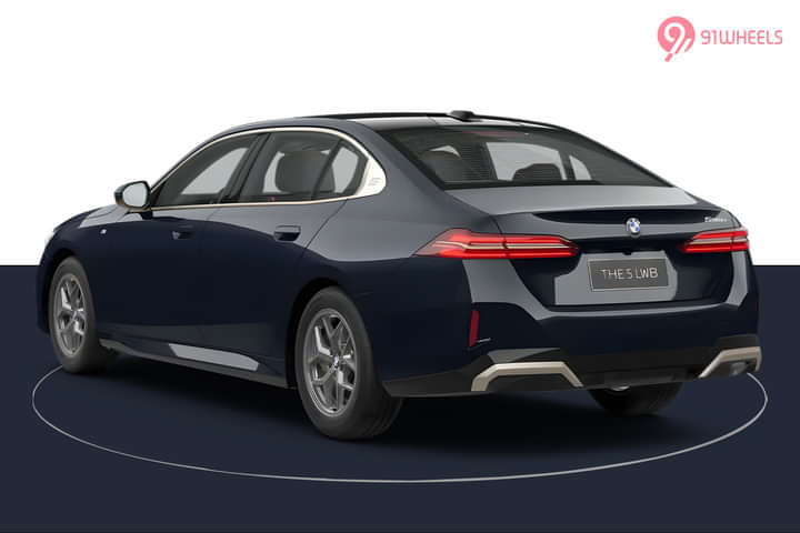 BMW 5-Series Left Rear Three Quarter