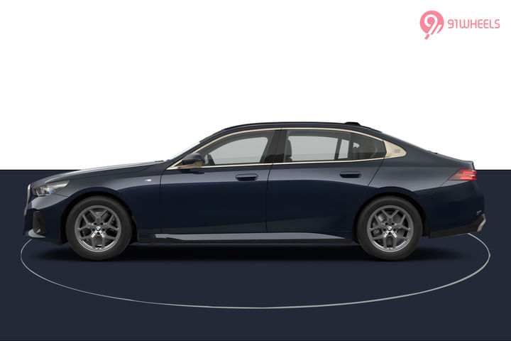 BMW 5-Series Left Side View