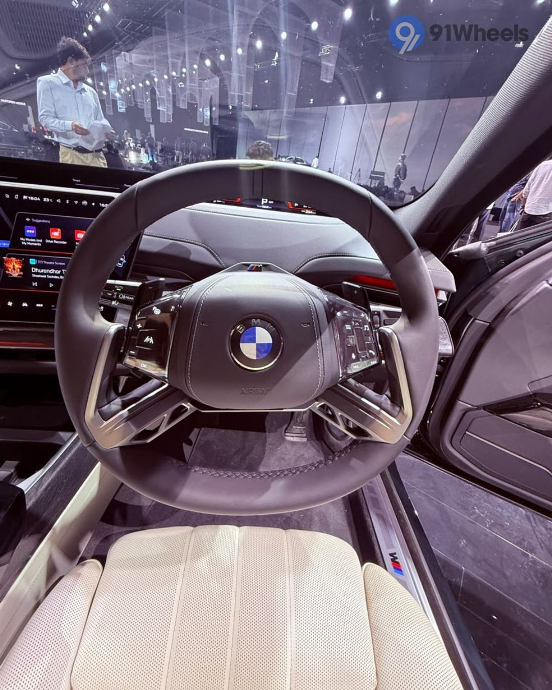 7 Series Facelift Steering Wheel