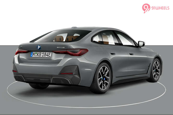 BMW i4 Right Rear Three Quarter