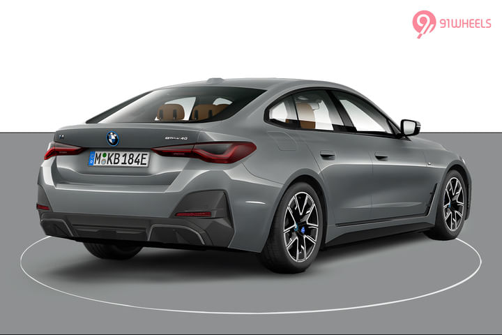 BMW i4 Right Rear Three Quarter