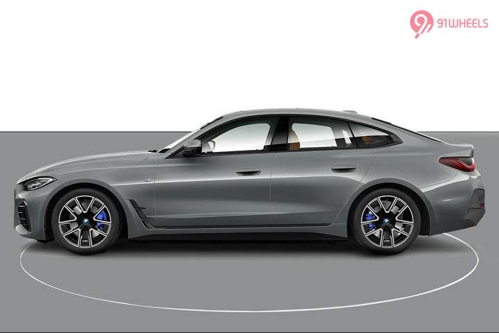 BMW i4 Left Side View