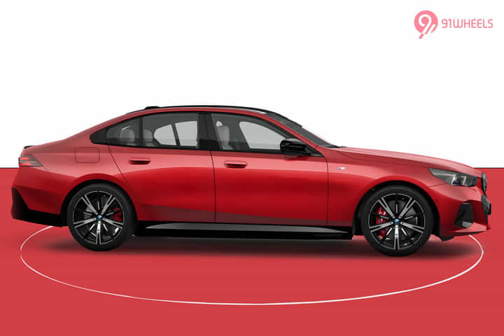 BMW i5 Right Side View BMW i5 Right Side View