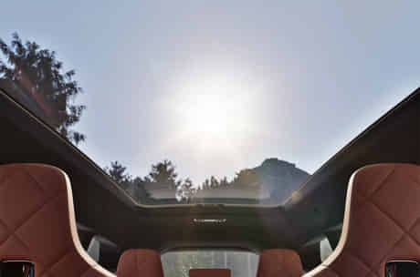 iX Electric Cabin Roof - Open