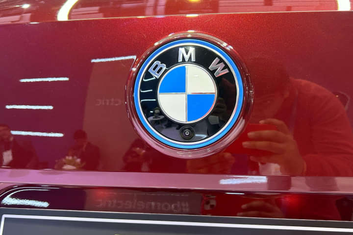 BMW iX Electric front badge