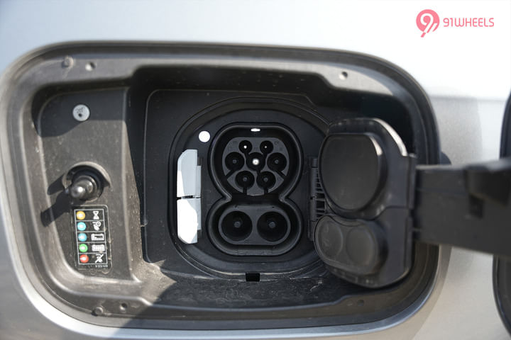BMW iX1 LWB Charging Outlet