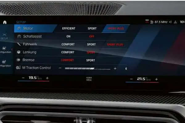 BMW M2 Infotainment System