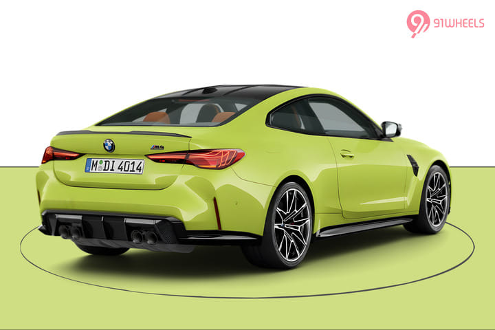 BMW M4 Competition Right Rear Three Quarter
