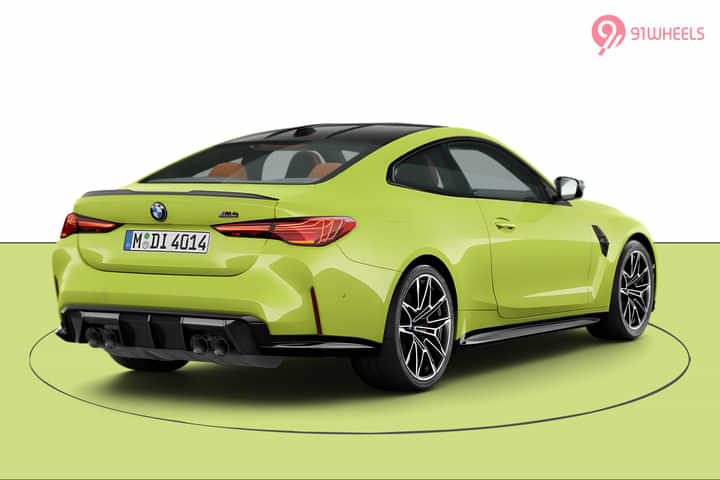 BMW M4 Competition Right Rear Three Quarter BMW M4 Competition Right Rear Three Quarter