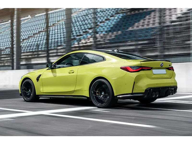 BMW M4 Competition Left Rear Three Quarter