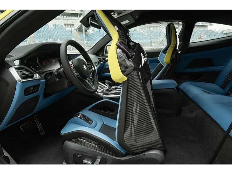 BMW M4 Competition Rear Seats