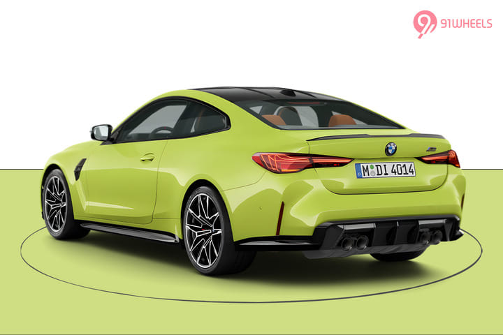 BMW M4 Competition Left Rear Three Quarter
