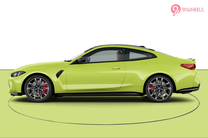 BMW M4 Competition Left Side View