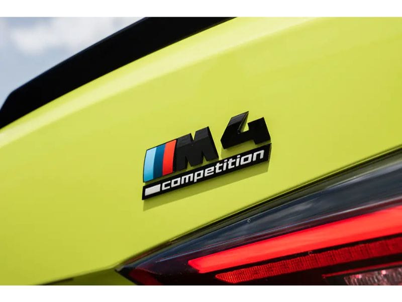 BMW M4 Competition Rear Badge