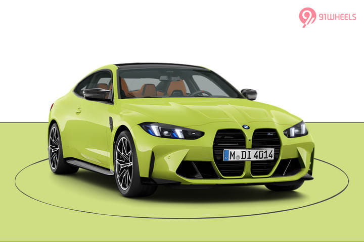 BMW M4 Competition Right Front Three Quarter