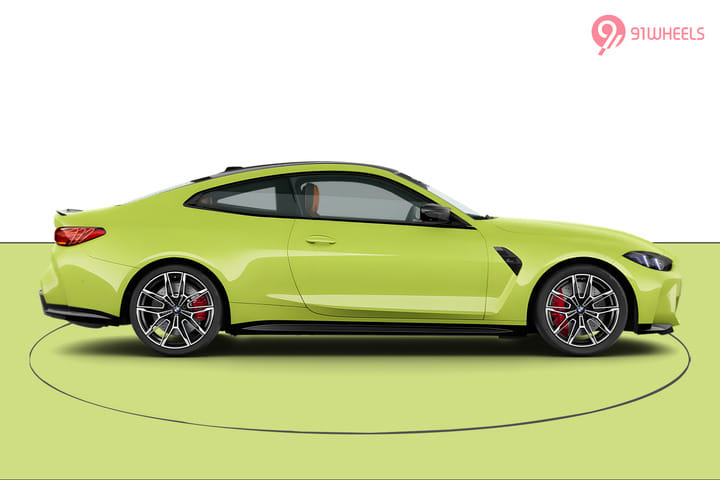 BMW M4 Competition Right Side View