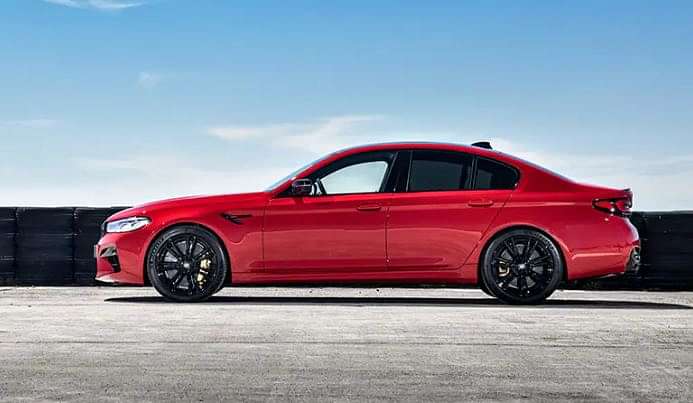 BMW M5 2021-2023 Side Profile