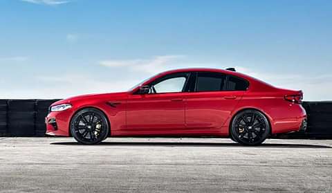 BMW M5 Side Profile Image