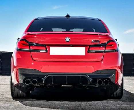 BMW M5 Competition Edition Rear Profile